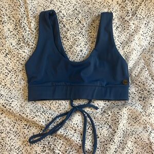Navy Blue Bumi Bikini Top